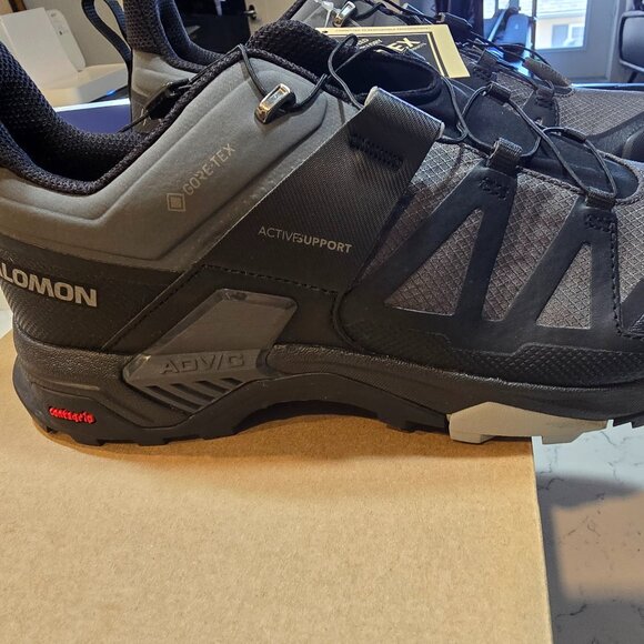 Salomon X Ultra 4 GTX GORE-TEX Grey 413851 Men's Walking Trainers Siz 11 US MENS - Picture 1 of 10